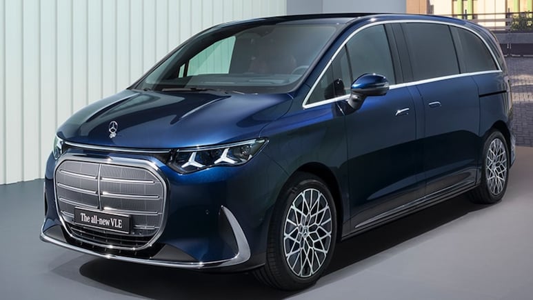 Mercedes-Benz VLE Luxury Electric MPV Unveiled With 700 Km Range, 8K Screen