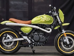 This Royal Enfield Hunter 350 Is A Custom 'Konyak' Scrambler With Off-Road Upgrades