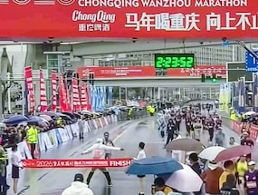 China Suspends Marathon Official Who Blocked Winner At Finish Line
