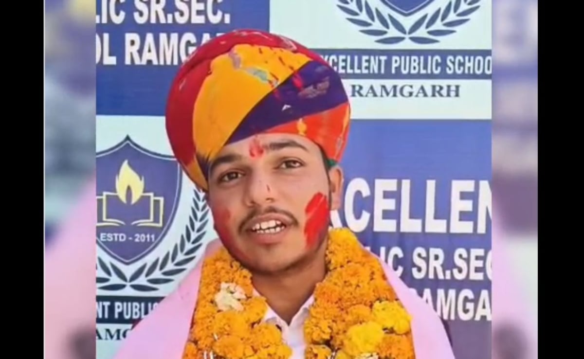 Rajasthan's Ishwar Patidar Scores 99.5% In Class 10 Board Exam, Aims For IAS