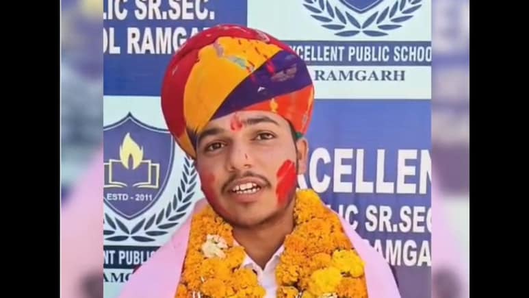 Rajasthan's Ishwar Patidar Scores 99.5% In Class 10 Board Exam, Aims For IAS