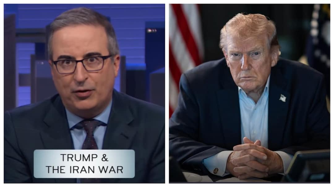 'Talks Like A 6-Year-Old': John Oliver Mocks Donald Trump For Avoiding The Word 'War'