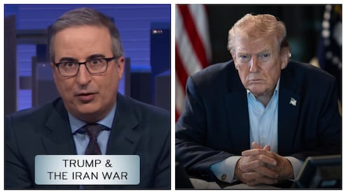 'Talks Like A 6-Year-Old': John Oliver Mocks Donald Trump For Avoiding The Word 'War'