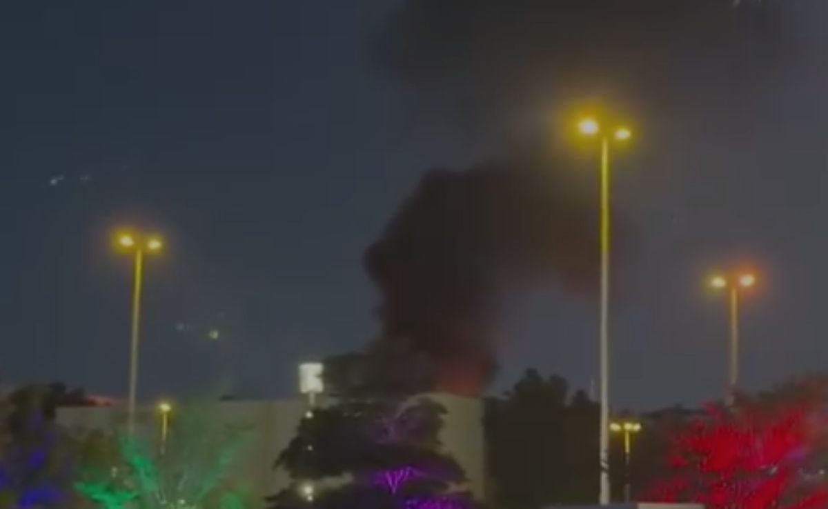Video: Drone Strike Near US Consulate In Dubai Causes Massive Fire