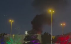 Video: Drone Strike Near US Consulate In Dubai Causes Massive Fire