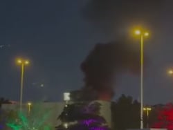 Video: Drone Strike Near US Consulate In Dubai Causes Massive Fire