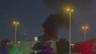Video: Drone Strike Near US Consulate In Dubai Causes Massive Fire