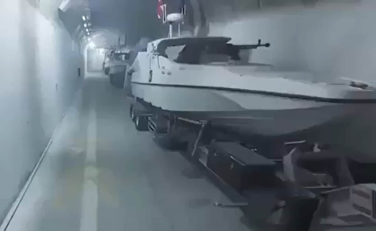 An Army Of Naval Suicide Drones From Iran's Underground 'Missile City'