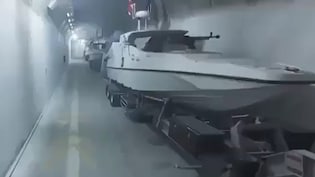 An Army Of Naval Suicide Drones From Iran's Underground 'Missile City'
