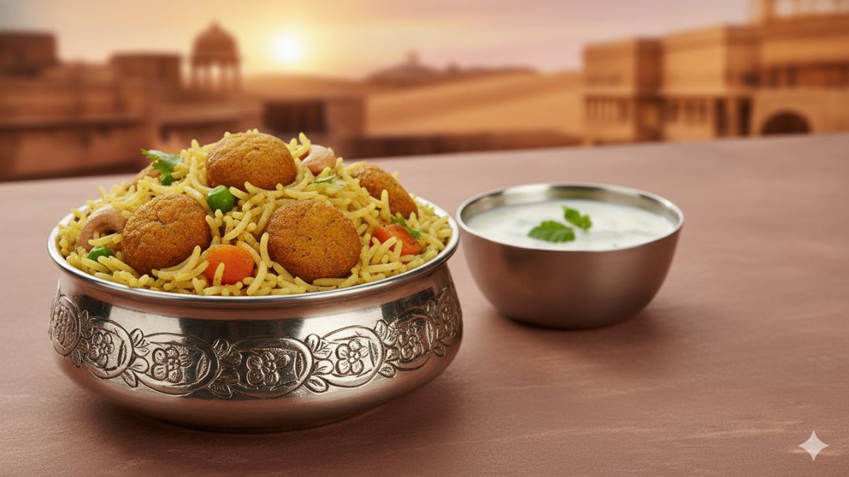 Traditional Rajasthani Mangodi Pulao: A Flavourful One-Pot Recipe