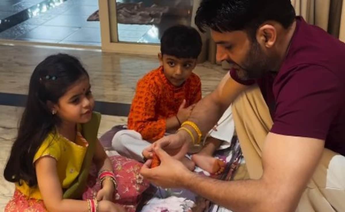 कपिल शर्मा ने मनाई राम नवमी, घर पर कन्या पूजन में धोए बेटी अनायरा के पैर, देखें कन्याओं को क्या खिलाया