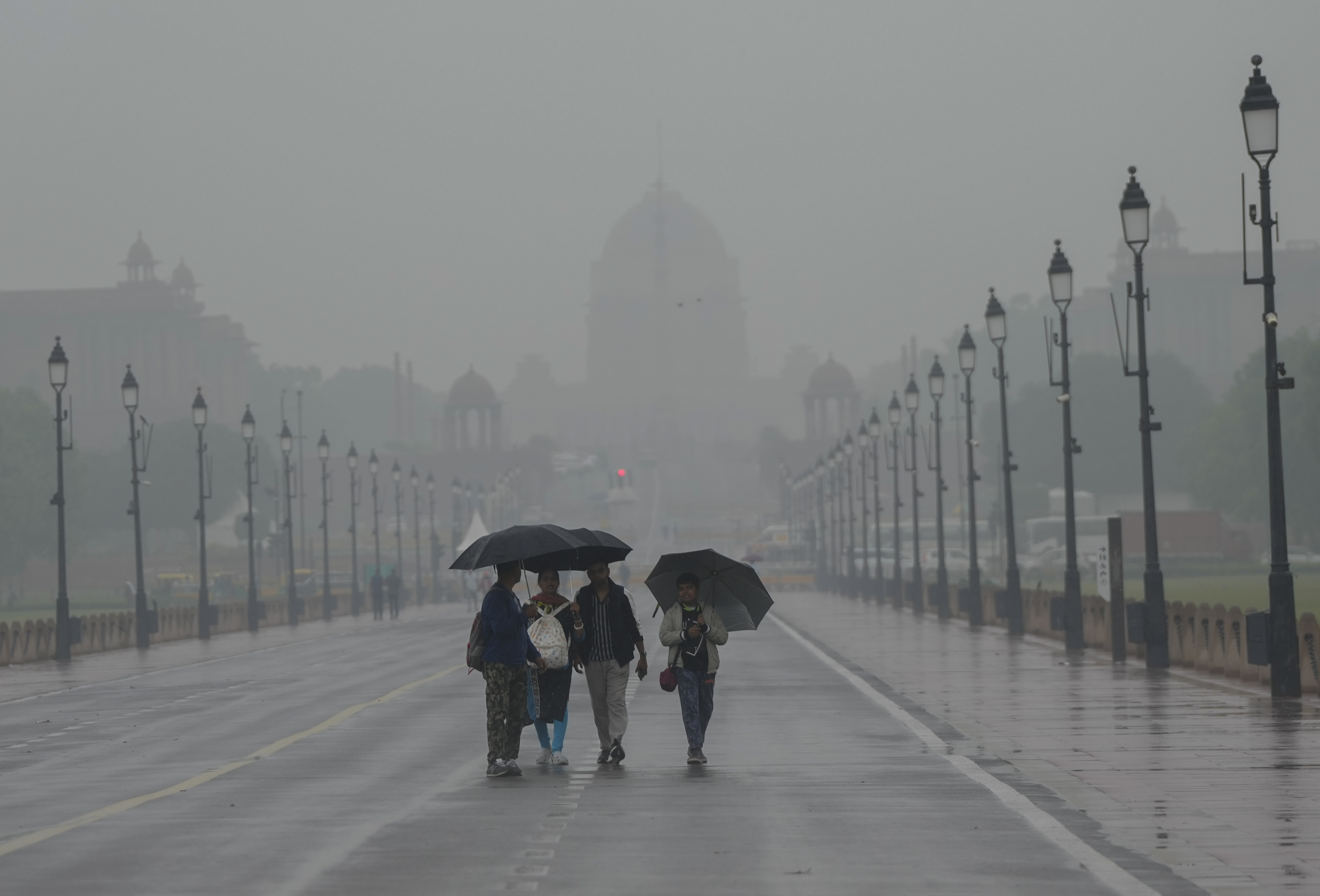 Heavy Rain, Thunderstorms Bring Relief From Heat In Delhi-NCR