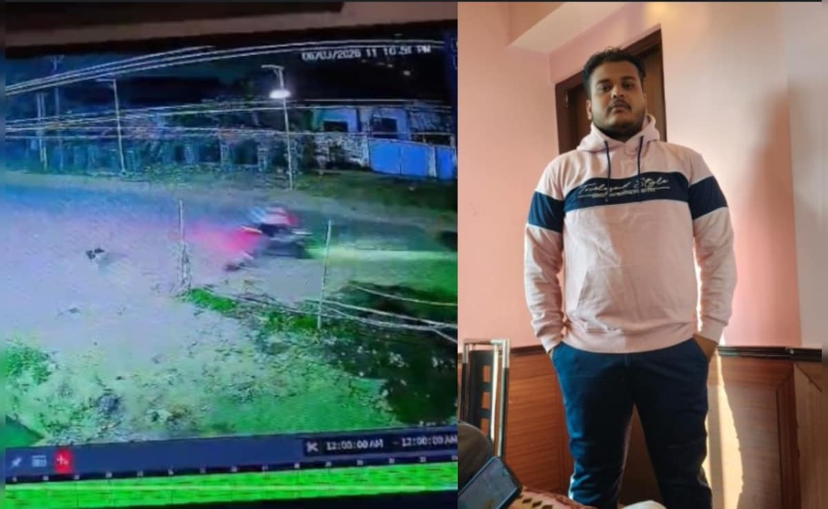 हाजीपुर में कुत्ते को बचाने की कोशिश में फिसली बाइक, युवक की मौत, घटना CCTV में कैद