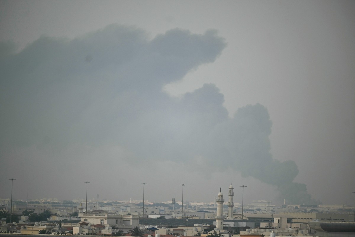 Smoke Plumes, Sirens As Iran Strikes Doha, Dubai After Khamenei's Death