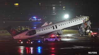 "I Messed Up": Moment Plane Crashed Into Truck On New York Runway