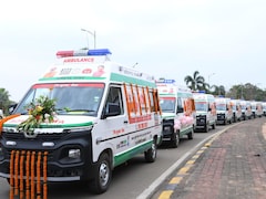 छत्तीसगढ़ को 370 नई एम्बुलेंस, CM साय ने दिखाई हरी झंडी; शहर में 15 और गांव में 30 मिनट में पहुंचेगी 108 सेवा