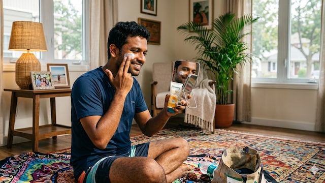 Sunscreen benefits for Man
