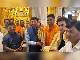 गणपति बप्पा मोरया, 'गुरु' गंभीर और कैप्टन सूर्या T20 वर्ल्ड कप ट्रॉफी संग पहुंचे सिद्धिविनायक मंदिर, VIDEO