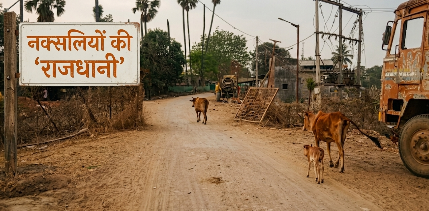 नक्सलियों की 'राजधानी' जगरगुंडा का बदलता सच: जो गेट कभी शाम 6 बजे बंद होता था वो अब 24 घंटे खुला है