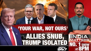 'Your War, Not Ours': Allies Snub, Trump Isolated