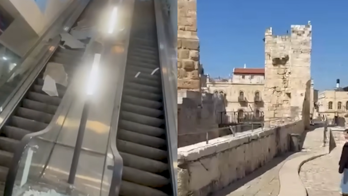 ग्राउंड रिपोर्ट: चर्च से लेकर रेलवे स्टेशनों तक तबाही का मंजर, यरूशलेम में मिसाइलों ने मचाया तांडव