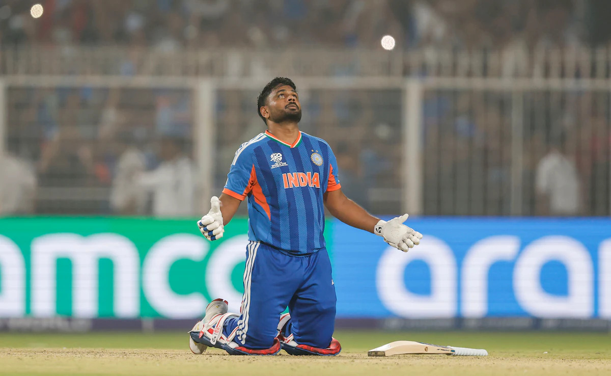 Pakistan Salute Sanju Samson After Heroic Knock vs WI: "Bit Of Virat Kohli"