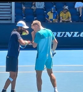 Indias Yuki Bhambri Reaches Indian Well Quarters With Goran Goransson In Mens Doubles Category