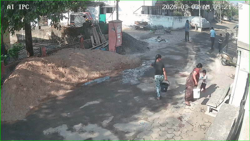 नागपुर में 4 साल के पोते ने रंग लगाया तो नानी ने उड़ेल दिया खौलता पानी, CCTV में कैद खौफनाक घटना