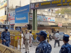 उत्तम नगर में पसरा सन्नाटा, चेहरों पर खामोशी... रामनवमी पर ईदगाह रोड से बाल्मीकि मंदिर तक कड़ा पहरा