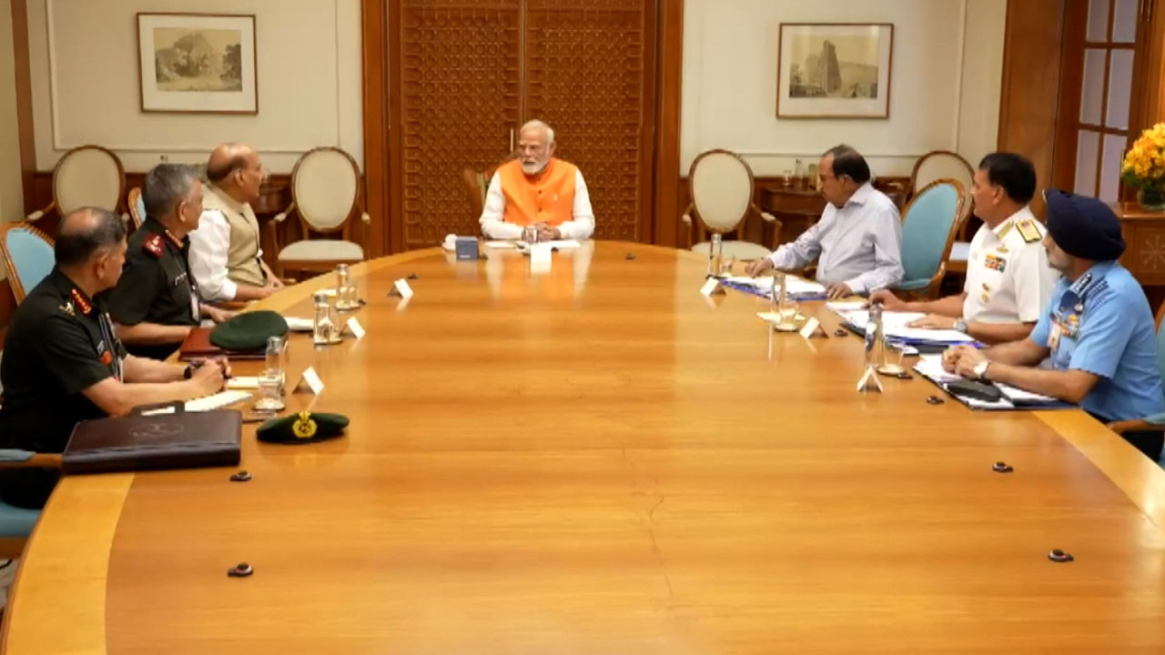 PM Modi Chairs High-Level Security Meet In Delhi Amid Middle East Crisis