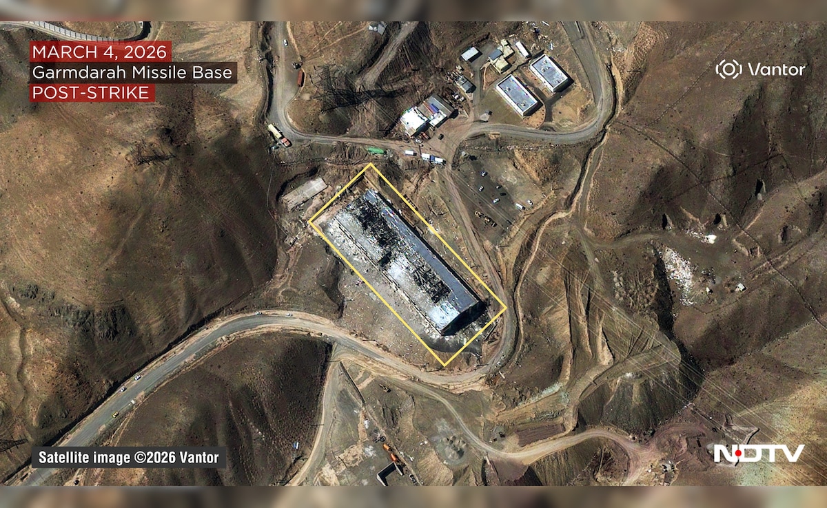 Iran's Defences Shattered, Satellite Photos Show Devastation Across Sites