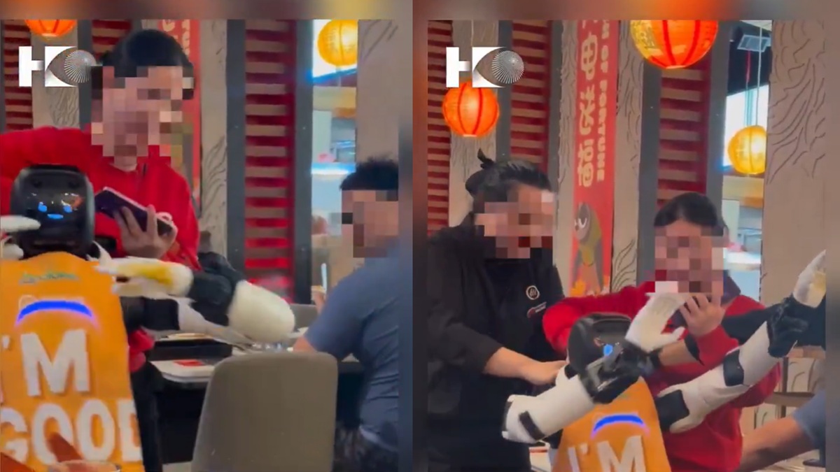 કેલિફોર્નિયાના રેસ્ટોરન્ટમાં રોબોટનો હંગામો , સ્ટાફે કાબુમાં લીધો