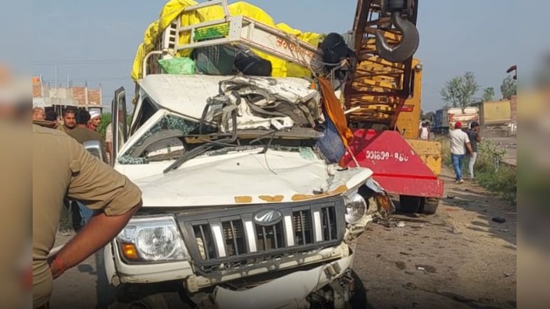 यूपी: कौशांबी में भीषण सड़क हादसा, 3 बच्चों समेत 8 की मौत, पिकअप में प्रयागराज जा रहे थे 18 लोग&nbsp;