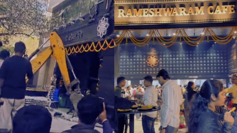 Pune News : 2 महिन्यापूर्वी ओपनिंग अन् आता हातोडा, विमाननगरमधील प्रसिद्ध 'द रामेश्वरम कॅफे'वर पालिकेची कारवाई