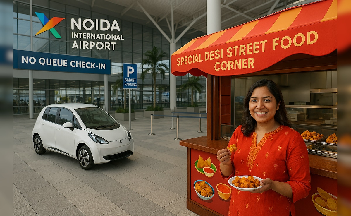 Noida Airport: देसी सस्ता खाना, स्मार्ट पार्किंग और नो क्यू चेक इन... नोएडा एयरपोर्ट पर आम यात्रियों को भी ये 6 खास सुविधाएं मिलेंगी