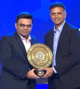 Rahul Dravid Reacts After Winning BCCI Lifetime Achievement Honour