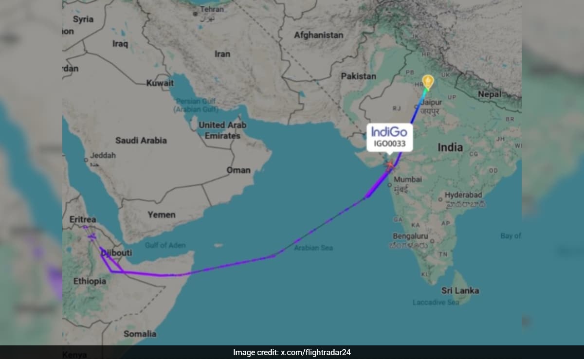 Delhi To Manchester IndiGo Flight Makes U-Turn After 7 Hours Amid Iran War