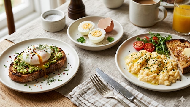 Eggs are an excellent source of protein