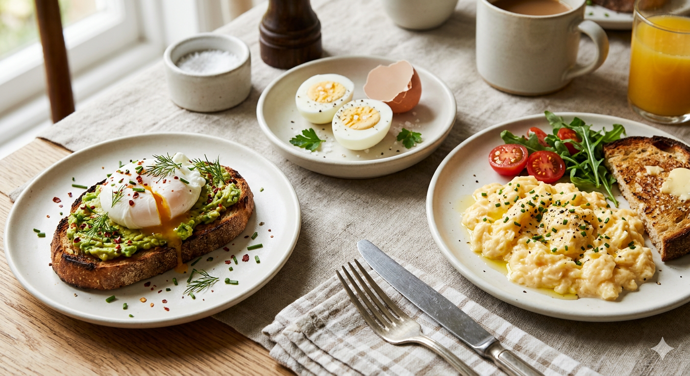 Eggs are an excellent source of protein