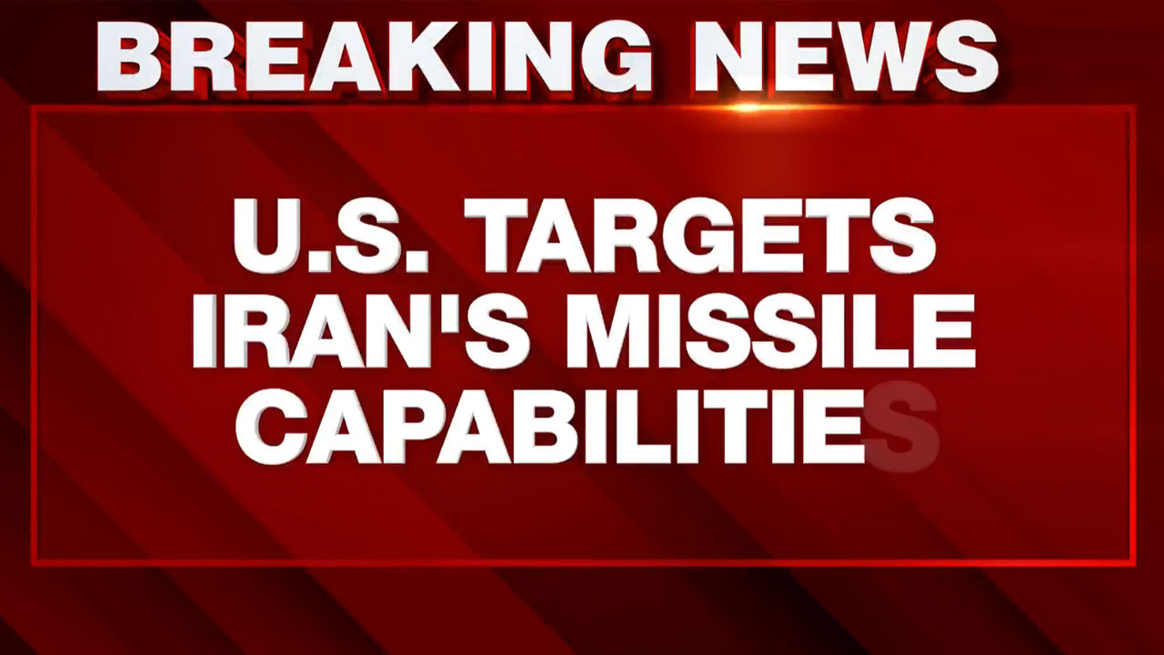 US Targets Iran's Missile And Naval Assets In Major Military Operation