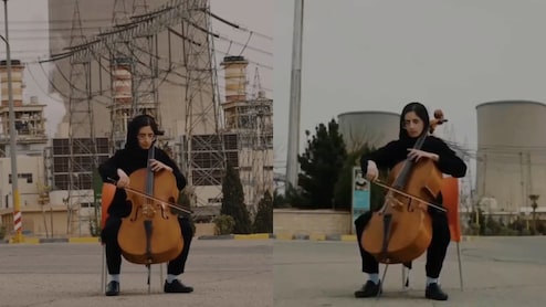 Video: Iranian Woman Plays Cello At Biggest Power Plant After US Strike Threat