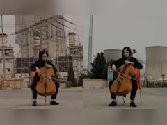 Video: Iranian Woman Plays Cello At Biggest Power Plant After US Strike Threat