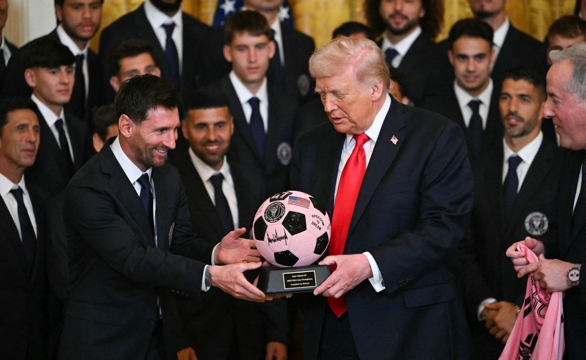 Does Lionel Messis Visit To Donald Trumps White House Change His Political Stance?