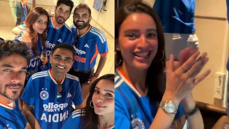Triptii Dimri And Rumoured Boyfriend Sam Merchant Cheer For Team India At T20 World Cup In Viral Pics