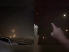 "Bhago Yahan Se Chacha": Viral Video Claims Iran Missile Onslaught On Qatar