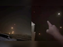 <i>"Chacha Idhar Dhyaan De"</i>: Viral Video Claims Iran Missile Onslaught On Qatar