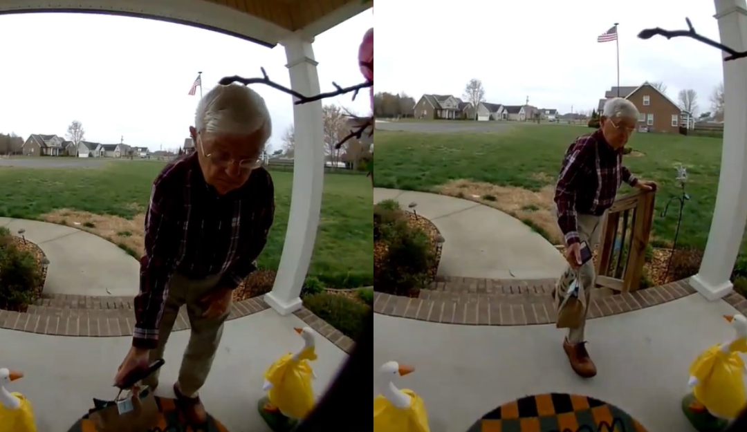 Watch: Viral Video Shows 78-Year-Old Man Delivering Food To Cover Wife's Medical Bills
