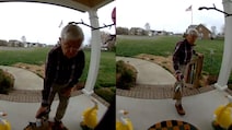 Watch: 78-Year-Old Man Delivers Food To Pay Wife's Medical Bills