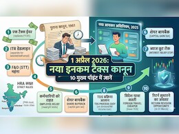 Income Tax Rules Changes: 1 अप्रैल से एक ही टैक्&zwj;स ईयर, ITR की डेडलाइन, HRA पर सख्&zwj;ती, गिफ्ट पर राहत! क्&zwj;या-क्&zwj;या बदलेगा?