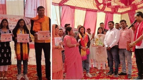 अंतरराष्&zwj;ट्रीय महिला दिवस पर 'पीरियड फ्रेंडली उत्तर प्रदेश' कैंपेन लॉन्&zwj;च, यूएन की प्रवक्&zwj;ता ने किया MoU साइन